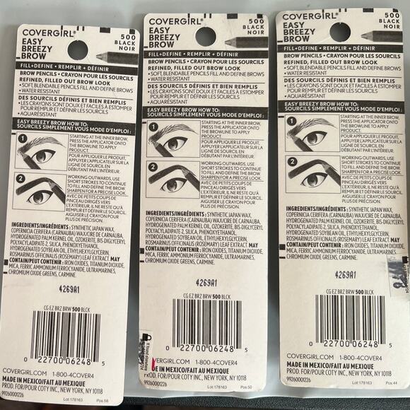Lot 22 CoverGirl Face/Eyes/Lips Makeup Mixed Lots - Picture 12 of 16
